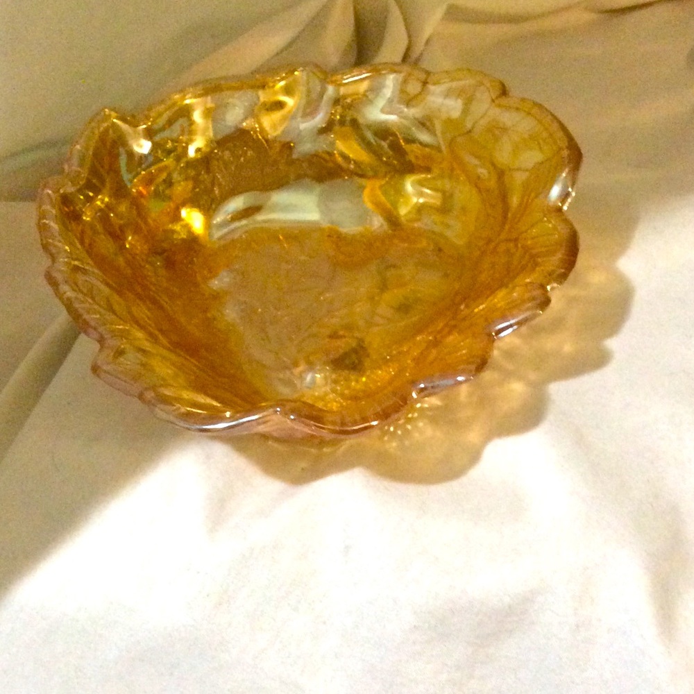 Vintage Carnival glass,